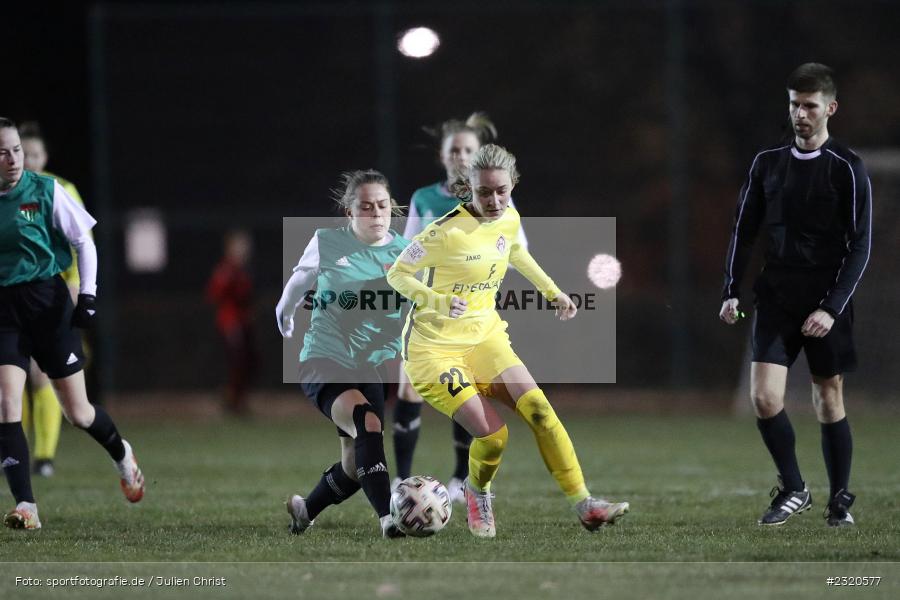 Franka Ziegler, Willy-Sachs-Stadion, Schweinfurt, 09.03.2022, BFV, sport, action, März 2022, Saison 2021/2022, Frauen, Achtelfinale, Verbandspokal, FWK, FC05, FC Würzburger Kickers, 1. FC Schweinfurt 05 - Bild-ID: 2320577