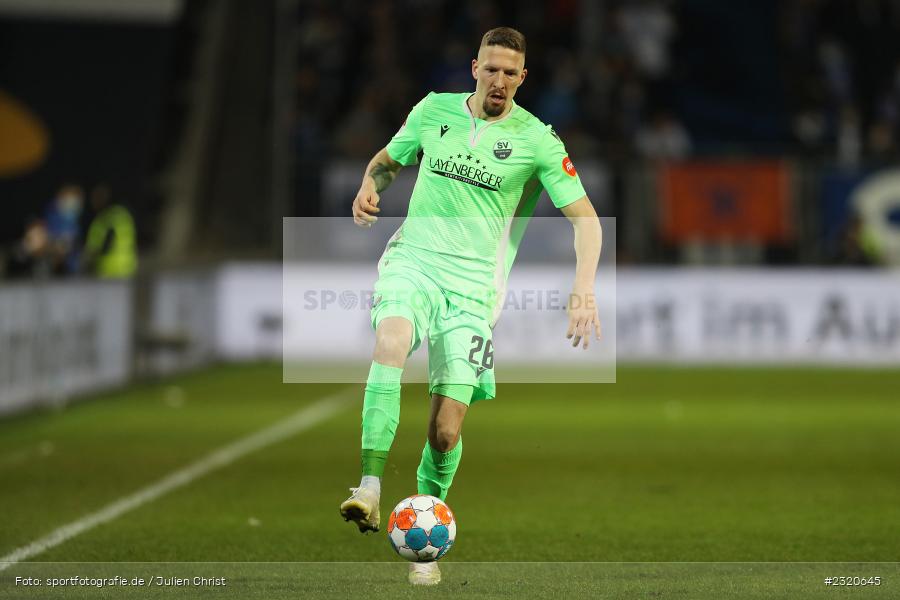 Janik Bachmann, Merck-Stadion am Böllenfalltor, Darmstadt, 11.03.2022, DFL, sport, action, März 2022, Saison 2021/2022, 2. Bundesliga, SVS, D98, SV Sandhausen, SV Darmstadt 98 - Bild-ID: 2320645