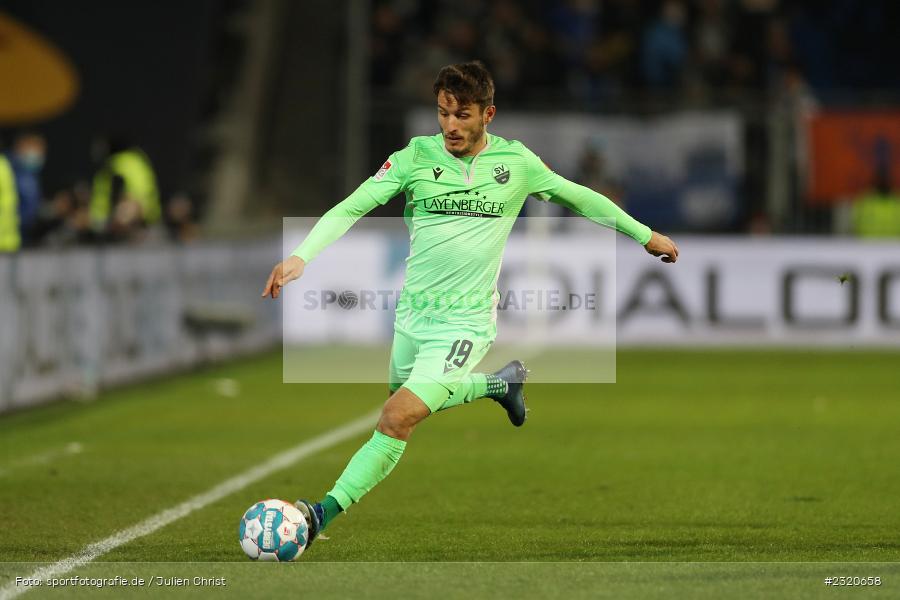 Bashkim Ajdini, Merck-Stadion am Böllenfalltor, Darmstadt, 11.03.2022, DFL, sport, action, März 2022, Saison 2021/2022, 2. Bundesliga, SVS, D98, SV Sandhausen, SV Darmstadt 98 - Bild-ID: 2320658