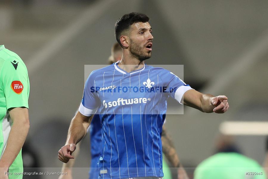 Klaus Gjasula, Merck-Stadion am Böllenfalltor, Darmstadt, 11.03.2022, DFL, sport, action, März 2022, Saison 2021/2022, 2. Bundesliga, SVS, D98, SV Sandhausen, SV Darmstadt 98 - Bild-ID: 2320663