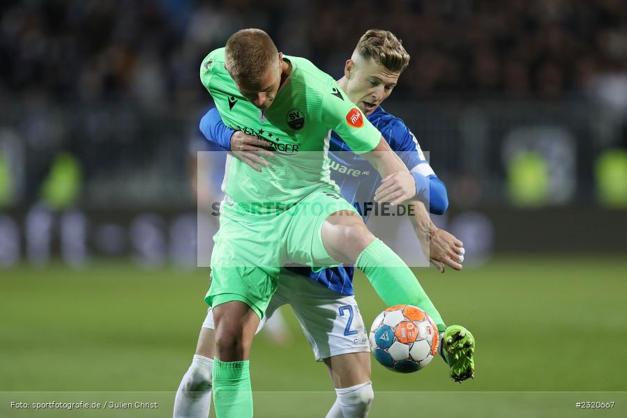 Tim Skarke, Merck-Stadion am Böllenfalltor, Darmstadt, 11.03.2022, DFL, sport, action, März 2022, Saison 2021/2022, 2. Bundesliga, SVS, D98, SV Sandhausen, SV Darmstadt 98 - Bild-ID: 2320667