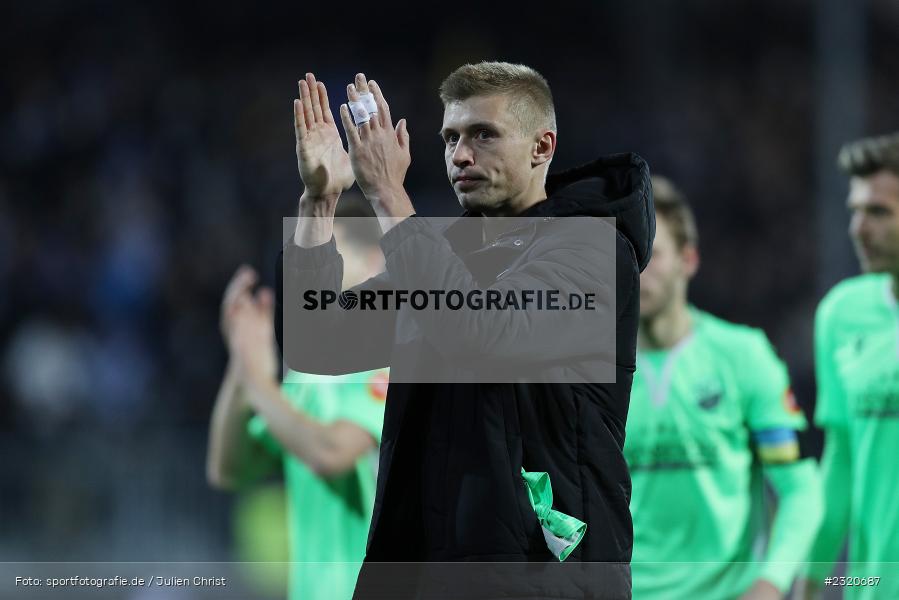 Aleksandr Zhirov, Merck-Stadion am Böllenfalltor, Darmstadt, 11.03.2022, DFL, sport, action, März 2022, Saison 2021/2022, 2. Bundesliga, SVS, D98, SV Sandhausen, SV Darmstadt 98 - Bild-ID: 2320687