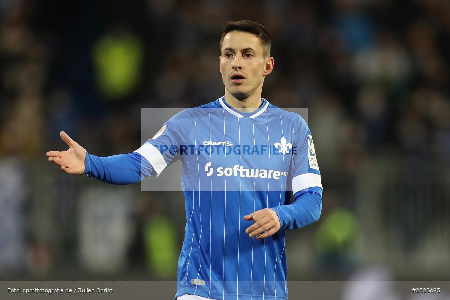 Fabian Schnellhardt, Merck-Stadion am Böllenfalltor, Darmstadt, 11.03.2022, DFL, sport, action, März 2022, Saison 2021/2022, 2. Bundesliga, SVS, D98, SV Sandhausen, SV Darmstadt 98 - Bild-ID: 2320693