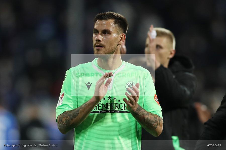 Dario Dumic, Merck-Stadion am Böllenfalltor, Darmstadt, 11.03.2022, DFL, sport, action, März 2022, Saison 2021/2022, 2. Bundesliga, SVS, D98, SV Sandhausen, SV Darmstadt 98 - Bild-ID: 2320697