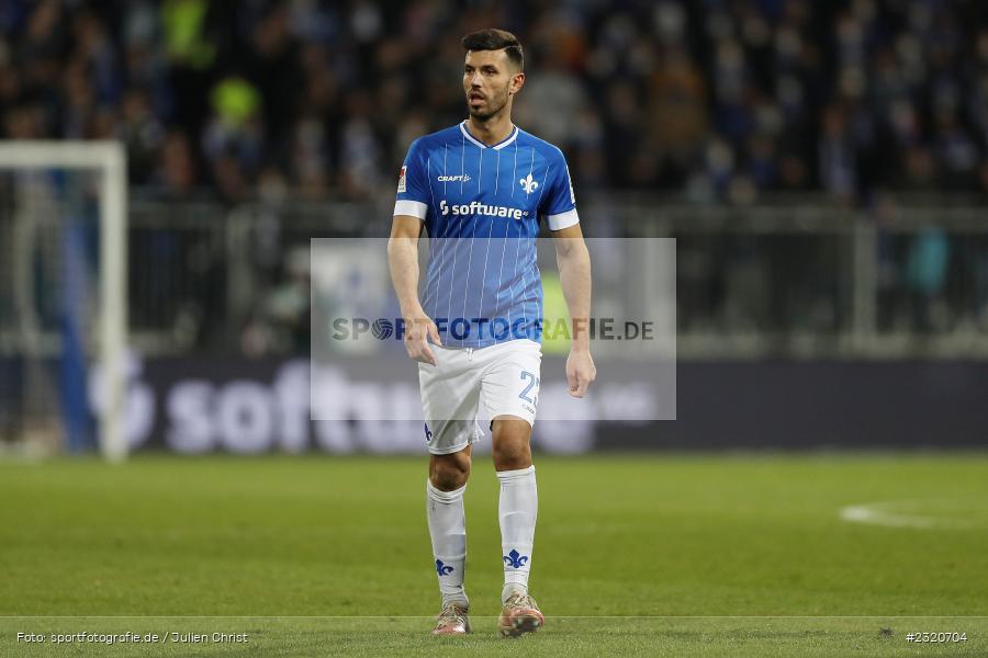 Klaus Gjasula, Merck-Stadion am Böllenfalltor, Darmstadt, 11.03.2022, DFL, sport, action, März 2022, Saison 2021/2022, 2. Bundesliga, SVS, D98, SV Sandhausen, SV Darmstadt 98 - Bild-ID: 2320704