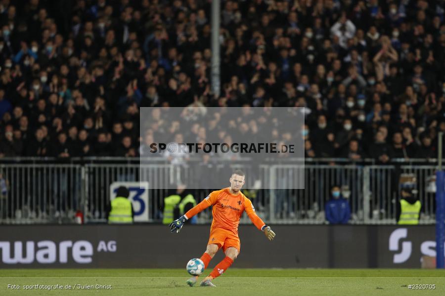 Marcel Schuhen, Merck-Stadion am Böllenfalltor, Darmstadt, 11.03.2022, DFL, sport, action, März 2022, Saison 2021/2022, 2. Bundesliga, SVS, D98, SV Sandhausen, SV Darmstadt 98 - Bild-ID: 2320705