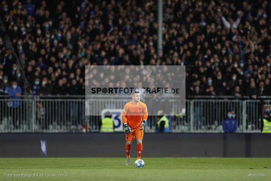 Marcel Schuhen, Merck-Stadion am Böllenfalltor, Darmstadt, 11.03.2022, DFL, sport, action, März 2022, Saison 2021/2022, 2. Bundesliga, SVS, D98, SV Sandhausen, SV Darmstadt 98 - Bild-ID: 2320706