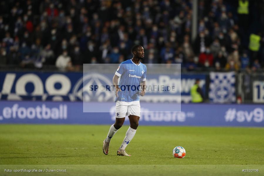 Patric Pfeiffer, Merck-Stadion am Böllenfalltor, Darmstadt, 11.03.2022, DFL, sport, action, März 2022, Saison 2021/2022, 2. Bundesliga, SVS, D98, SV Sandhausen, SV Darmstadt 98 - Bild-ID: 2320708