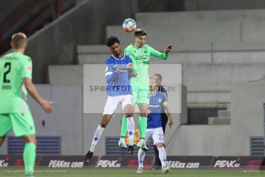 Aaron Seydel, Merck-Stadion am Böllenfalltor, Darmstadt, 11.03.2022, DFL, sport, action, März 2022, Saison 2021/2022, 2. Bundesliga, SVS, D98, SV Sandhausen, SV Darmstadt 98 - Bild-ID: 2320714