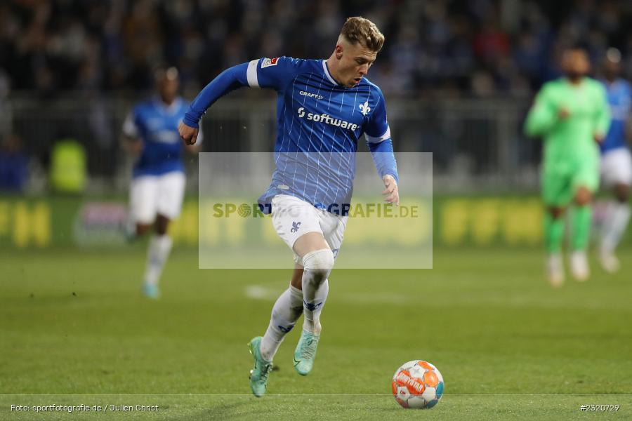 Tim Skarke, Merck-Stadion am Böllenfalltor, Darmstadt, 11.03.2022, DFL, sport, action, März 2022, Saison 2021/2022, 2. Bundesliga, SVS, D98, SV Sandhausen, SV Darmstadt 98 - Bild-ID: 2320729
