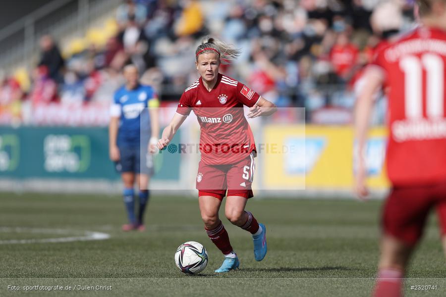 Hanna Glas, Dietmar-Hopp-Stadion, Hoffenheim, 12.03.2022, DFB, sport, action, März 2022, Saison 2021/2022, FLYERALARM, Bundesliga, Frauen, FFBL, FLYERALARM Frauen-Bundesliga, FCB, TSG, FC Bayern München, TSG Hoffenheim - Bild-ID: 2320741