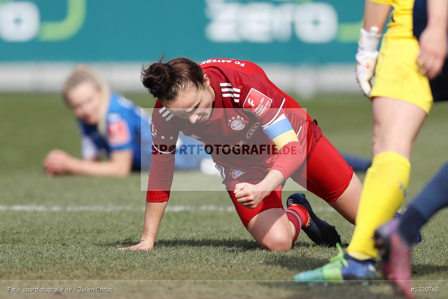 Lina Magull, Dietmar-Hopp-Stadion, Hoffenheim, 12.03.2022, DFB, sport, action, März 2022, Saison 2021/2022, FLYERALARM, Bundesliga, Frauen, FFBL, FLYERALARM Frauen-Bundesliga, FCB, TSG, FC Bayern München, TSG Hoffenheim - Bild-ID: 2320745