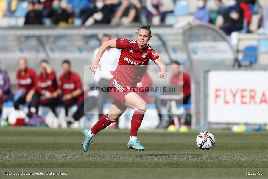 Klara Bühl, Dietmar-Hopp-Stadion, Hoffenheim, 12.03.2022, DFB, sport, action, März 2022, Saison 2021/2022, FLYERALARM, Bundesliga, Frauen, FFBL, FLYERALARM Frauen-Bundesliga, FCB, TSG, FC Bayern München, TSG Hoffenheim - Bild-ID: 2320753