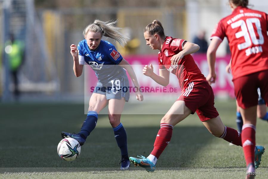 Judith Steinert, Dietmar-Hopp-Stadion, Hoffenheim, 12.03.2022, DFB, sport, action, März 2022, Saison 2021/2022, FLYERALARM, Bundesliga, Frauen, FFBL, FLYERALARM Frauen-Bundesliga, FCB, TSG, FC Bayern München, TSG Hoffenheim - Bild-ID: 2320787 Judith Steinert, Dietmar-Hopp-Stadion, Hoffenheim, 12.03.2022, DFB, sport, action, März 2022, Saison 2021/2022, FLYERALARM, Bundesliga, Frauen, FFBL, FLYERALARM Frauen-Bundesliga, FCB, TSG, FC Bayern München, TSG Hoffenheim - Bild-ID: 2320787