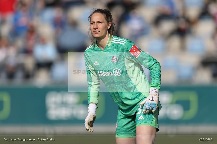 Janina Leitzig, Dietmar-Hopp-Stadion, Hoffenheim, 12.03.2022, DFB, sport, action, März 2022, Saison 2021/2022, FLYERALARM, Bundesliga, Frauen, FFBL, FLYERALARM Frauen-Bundesliga, FCB, TSG, FC Bayern München, TSG Hoffenheim - Bild-ID: 2320798 Janina Leitzig, Dietmar-Hopp-Stadion, Hoffenheim, 12.03.2022, DFB, sport, action, März 2022, Saison 2021/2022, FLYERALARM, Bundesliga, Frauen, FFBL, FLYERALARM Frauen-Bundesliga, FCB, TSG, FC Bayern München, TSG Hoffenheim - Bild-ID: 2320798