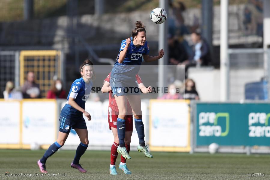 Franziska Harsch, Dietmar-Hopp-Stadion, Hoffenheim, 12.03.2022, DFB, sport, action, März 2022, Saison 2021/2022, FLYERALARM, Bundesliga, Frauen, FFBL, FLYERALARM Frauen-Bundesliga, FCB, TSG, FC Bayern München, TSG Hoffenheim - Bild-ID: 2320802 Franziska Harsch, Dietmar-Hopp-Stadion, Hoffenheim, 12.03.2022, DFB, sport, action, März 2022, Saison 2021/2022, FLYERALARM, Bundesliga, Frauen, FFBL, FLYERALARM Frauen-Bundesliga, FCB, TSG, FC Bayern München, TSG Hoffenheim - Bild-ID: 2320802