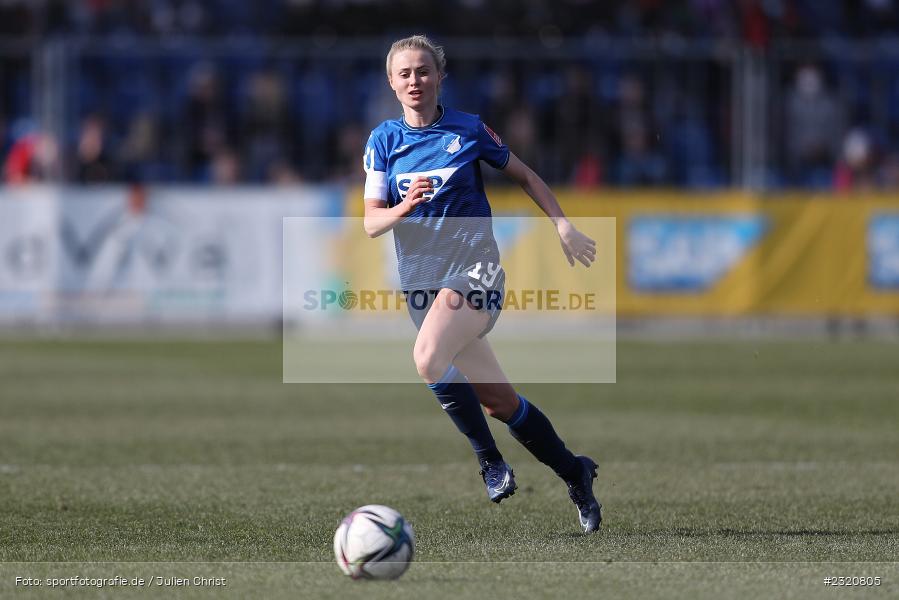 Judith Steinert, Dietmar-Hopp-Stadion, Hoffenheim, 12.03.2022, DFB, sport, action, März 2022, Saison 2021/2022, FLYERALARM, Bundesliga, Frauen, FFBL, FLYERALARM Frauen-Bundesliga, FCB, TSG, FC Bayern München, TSG Hoffenheim - Bild-ID: 2320805 Judith Steinert, Dietmar-Hopp-Stadion, Hoffenheim, 12.03.2022, DFB, sport, action, März 2022, Saison 2021/2022, FLYERALARM, Bundesliga, Frauen, FFBL, FLYERALARM Frauen-Bundesliga, FCB, TSG, FC Bayern München, TSG Hoffenheim - Bild-ID: 2320805