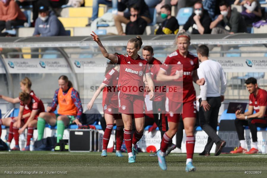 Torjubel, Maximiliane Rall, Dietmar-Hopp-Stadion, Hoffenheim, 12.03.2022, DFB, sport, action, März 2022, Saison 2021/2022, FLYERALARM, Bundesliga, Frauen, FFBL, FLYERALARM Frauen-Bundesliga, FCB, TSG, FC Bayern München, TSG Hoffenheim - Bild-ID: 2320809 Torjubel, Maximiliane Rall, Dietmar-Hopp-Stadion, Hoffenheim, 12.03.2022, DFB, sport, action, März 2022, Saison 2021/2022, FLYERALARM, Bundesliga, Frauen, FFBL, FLYERALARM Frauen-Bundesliga, FCB, TSG, FC Bayern München, TSG Hoffenheim - Bild-ID: 2320809