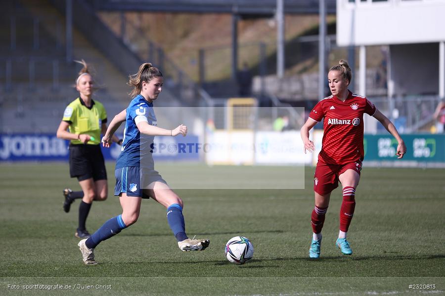 Chantal Hagel, Dietmar-Hopp-Stadion, Hoffenheim, 12.03.2022, DFB, sport, action, März 2022, Saison 2021/2022, FLYERALARM, Bundesliga, Frauen, FFBL, FLYERALARM Frauen-Bundesliga, FCB, TSG, FC Bayern München, TSG Hoffenheim - Bild-ID: 2320813 Chantal Hagel, Dietmar-Hopp-Stadion, Hoffenheim, 12.03.2022, DFB, sport, action, März 2022, Saison 2021/2022, FLYERALARM, Bundesliga, Frauen, FFBL, FLYERALARM Frauen-Bundesliga, FCB, TSG, FC Bayern München, TSG Hoffenheim - Bild-ID: 2320813