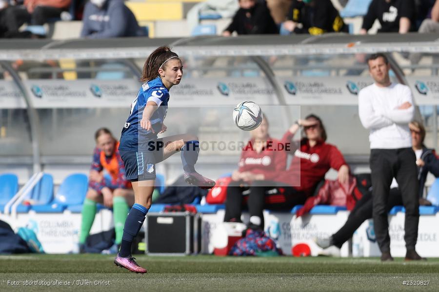 Katharina Naschenweng, Dietmar-Hopp-Stadion, Hoffenheim, 12.03.2022, DFB, sport, action, März 2022, Saison 2021/2022, FLYERALARM, Bundesliga, Frauen, FFBL, FLYERALARM Frauen-Bundesliga, FCB, TSG, FC Bayern München, TSG Hoffenheim - Bild-ID: 2320827