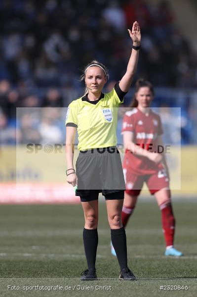 Fabienne Michel, Dietmar-Hopp-Stadion, Hoffenheim, 12.03.2022, DFB, sport, action, März 2022, Saison 2021/2022, FLYERALARM, Bundesliga, Frauen, FFBL, FLYERALARM Frauen-Bundesliga, FCB, TSG, FC Bayern München, TSG Hoffenheim - Bild-ID: 2320846