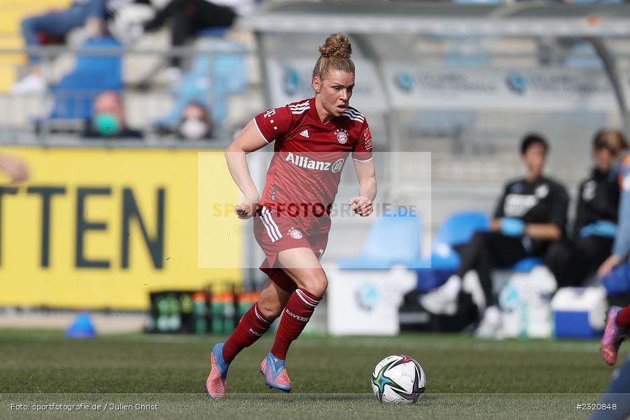 Linda Dallmann, Dietmar-Hopp-Stadion, Hoffenheim, 12.03.2022, DFB, sport, action, März 2022, Saison 2021/2022, FLYERALARM, Bundesliga, Frauen, FFBL, FLYERALARM Frauen-Bundesliga, FCB, TSG, FC Bayern München, TSG Hoffenheim - Bild-ID: 2320848