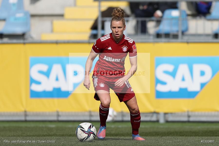 Linda Dallmann, Dietmar-Hopp-Stadion, Hoffenheim, 12.03.2022, DFB, sport, action, März 2022, Saison 2021/2022, FLYERALARM, Bundesliga, Frauen, FFBL, FLYERALARM Frauen-Bundesliga, FCB, TSG, FC Bayern München, TSG Hoffenheim - Bild-ID: 2320857