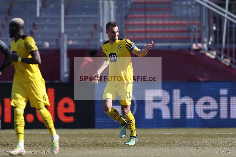 Tor, Franz Pfanne, FLYERALARM Arena, Würzburg, 13.03.2022, DFB, sport, action, März 2022, Saison 2021/2022, Fussball, 3. Liga, BVB, FWK, Borussia Dortmund II, FC Würzburger Kickers - Bild-ID: 2320876