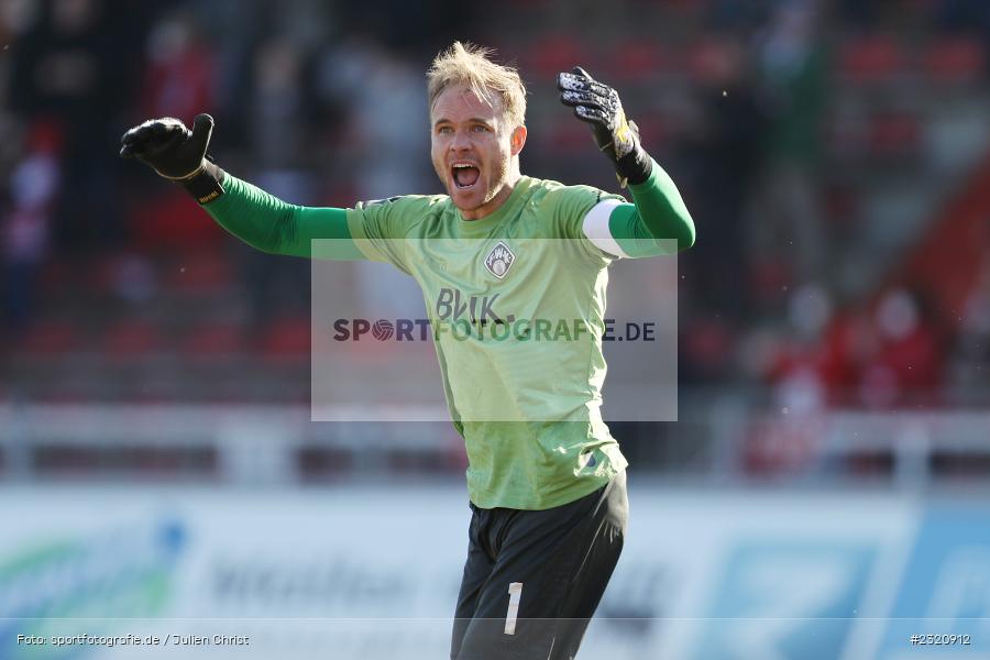 Emotionen, Freude, Torjubel, Hendrik Bonmann, FLYERALARM Arena, Würzburg, 13.03.2022, DFB, sport, action, März 2022, Saison 2021/2022, Fussball, 3. Liga, BVB, FWK, Borussia Dortmund II, FC Würzburger Kickers - Bild-ID: 2320912