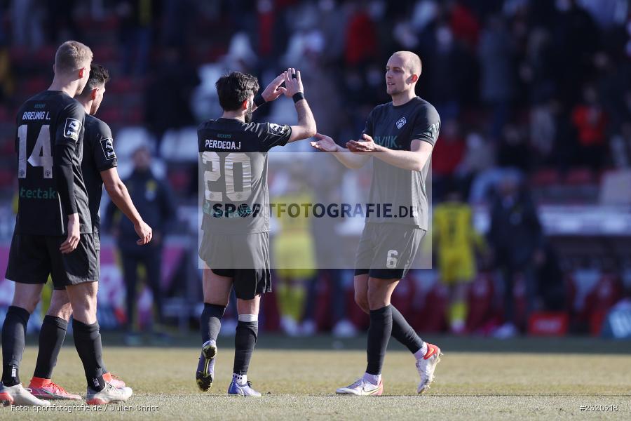 Tobias Kraulich, FLYERALARM Arena, Würzburg, 13.03.2022, DFB, sport, action, März 2022, Saison 2021/2022, Fussball, 3. Liga, BVB, FWK, Borussia Dortmund II, FC Würzburger Kickers - Bild-ID: 2320918