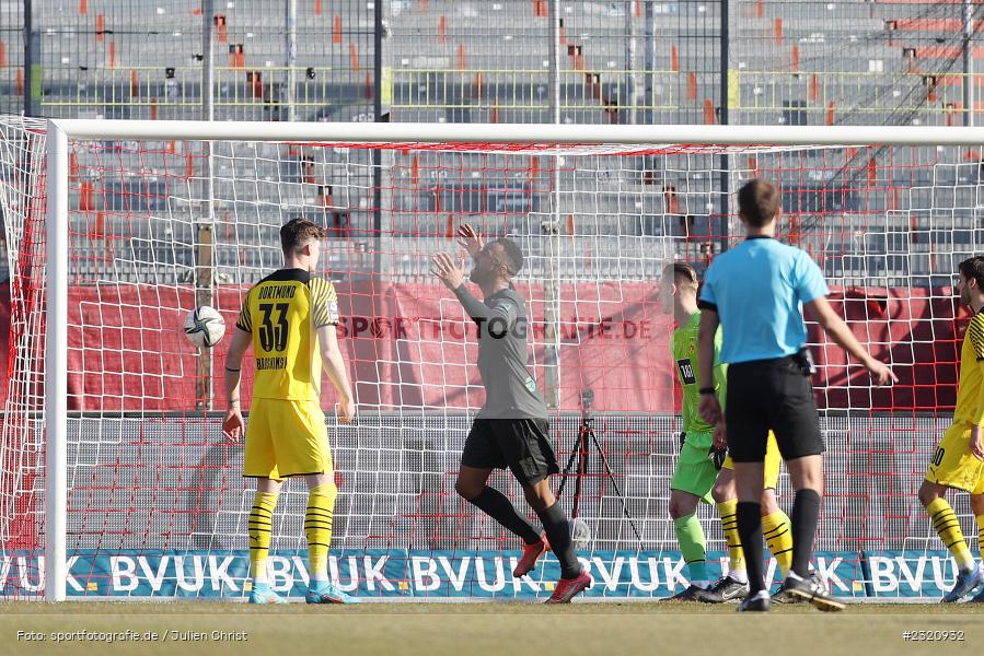 Saliou Sane, FLYERALARM Arena, Würzburg, 13.03.2022, DFB, sport, action, März 2022, Saison 2021/2022, Fussball, 3. Liga, BVB, FWK, Borussia Dortmund II, FC Würzburger Kickers - Bild-ID: 2320932