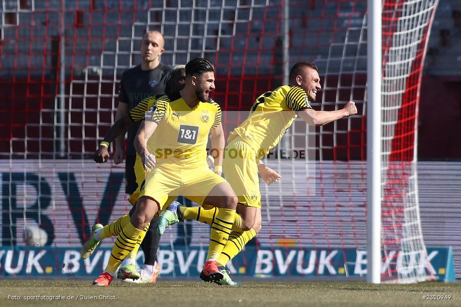 Franz Pfanne, FLYERALARM Arena, Würzburg, 13.03.2022, DFB, sport, action, März 2022, Saison 2021/2022, Fussball, 3. Liga, BVB, FWK, Borussia Dortmund II, FC Würzburger Kickers - Bild-ID: 2320949