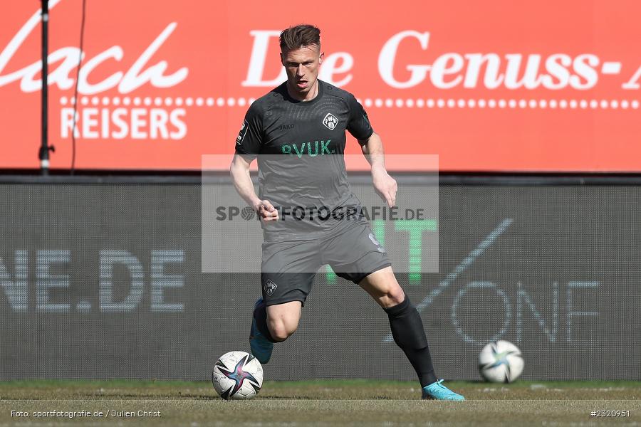 Marvin Pourié, FLYERALARM Arena, Würzburg, 13.03.2022, DFB, sport, action, März 2022, Saison 2021/2022, Fussball, 3. Liga, BVB, FWK, Borussia Dortmund II, FC Würzburger Kickers - Bild-ID: 2320951