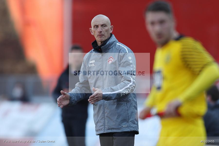 Ralf Santelli, FLYERALARM Arena, Würzburg, 13.03.2022, DFB, sport, action, März 2022, Saison 2021/2022, Fussball, 3. Liga, BVB, FWK, Borussia Dortmund II, FC Würzburger Kickers - Bild-ID: 2320955