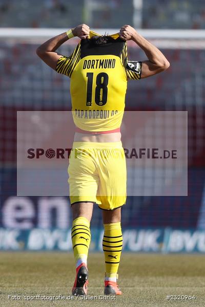 Enttäuscht, Antonios Papadopoulos, FLYERALARM Arena, Würzburg, 13.03.2022, DFB, sport, action, März 2022, Saison 2021/2022, Fussball, 3. Liga, BVB, FWK, Borussia Dortmund II, FC Würzburger Kickers - Bild-ID: 2320964 Enttäuscht, Antonios Papadopoulos, FLYERALARM Arena, Würzburg, 13.03.2022, DFB, sport, action, März 2022, Saison 2021/2022, Fussball, 3. Liga, BVB, FWK, Borussia Dortmund II, FC Würzburger Kickers - Bild-ID: 2320964