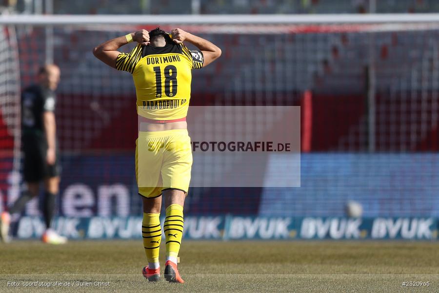 Enttäuscht, Antonios Papadopoulos, FLYERALARM Arena, Würzburg, 13.03.2022, DFB, sport, action, März 2022, Saison 2021/2022, Fussball, 3. Liga, BVB, FWK, Borussia Dortmund II, FC Würzburger Kickers - Bild-ID: 2320965 Enttäuscht, Antonios Papadopoulos, FLYERALARM Arena, Würzburg, 13.03.2022, DFB, sport, action, März 2022, Saison 2021/2022, Fussball, 3. Liga, BVB, FWK, Borussia Dortmund II, FC Würzburger Kickers - Bild-ID: 2320965