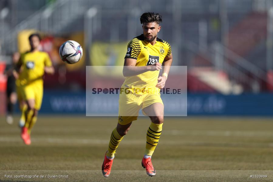 Antonios Papadopoulos, FLYERALARM Arena, Würzburg, 13.03.2022, DFB, sport, action, März 2022, Saison 2021/2022, Fussball, 3. Liga, BVB, FWK, Borussia Dortmund II, FC Würzburger Kickers - Bild-ID: 2320969