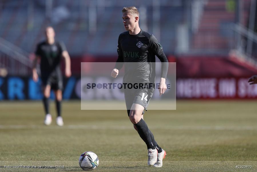 Louis Breunig, FLYERALARM Arena, Würzburg, 13.03.2022, DFB, sport, action, März 2022, Saison 2021/2022, Fussball, 3. Liga, BVB, FWK, Borussia Dortmund II, FC Würzburger Kickers - Bild-ID: 2320970
