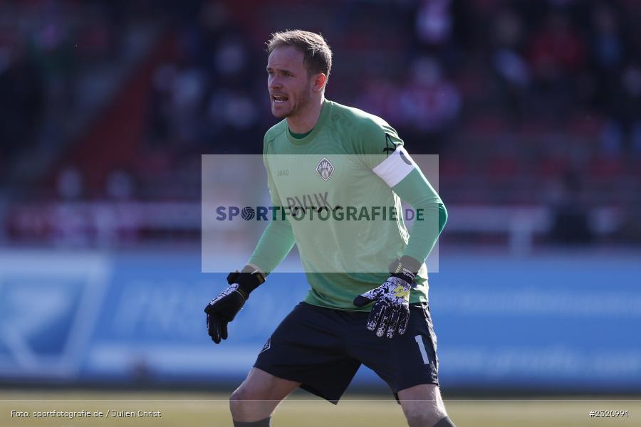 Torwart, Hendrik Bonmann, FLYERALARM Arena, Würzburg, 13.03.2022, DFB, sport, action, März 2022, Saison 2021/2022, Fussball, 3. Liga, BVB, FWK, Borussia Dortmund II, FC Würzburger Kickers - Bild-ID: 2320991