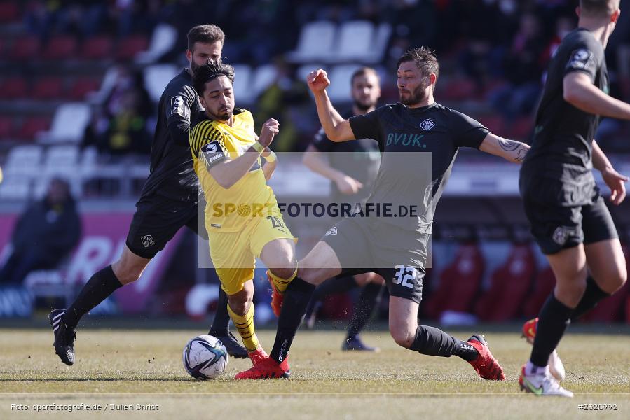 Christian Strohdiek, FLYERALARM Arena, Würzburg, 13.03.2022, DFB, sport, action, März 2022, Saison 2021/2022, Fussball, 3. Liga, BVB, FWK, Borussia Dortmund II, FC Würzburger Kickers - Bild-ID: 2320992