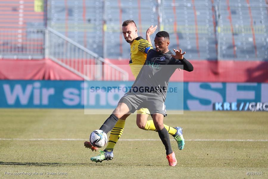Saliou Sane, FLYERALARM Arena, Würzburg, 13.03.2022, DFB, sport, action, März 2022, Saison 2021/2022, Fussball, 3. Liga, BVB, FWK, Borussia Dortmund II, FC Würzburger Kickers - Bild-ID: 2321033