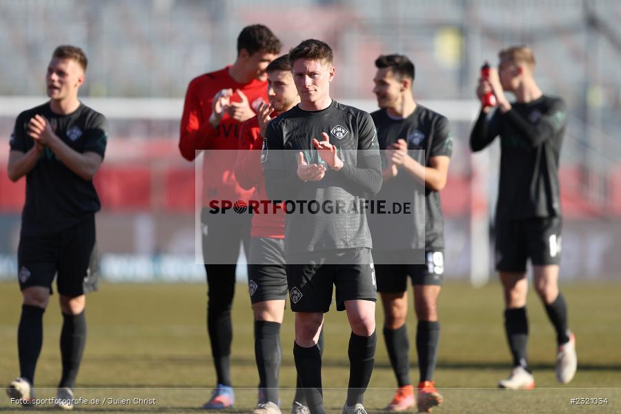 Dennis Waidner, FLYERALARM Arena, Würzburg, 13.03.2022, DFB, sport, action, März 2022, Saison 2021/2022, Fussball, 3. Liga, BVB, FWK, Borussia Dortmund II, FC Würzburger Kickers - Bild-ID: 2321034