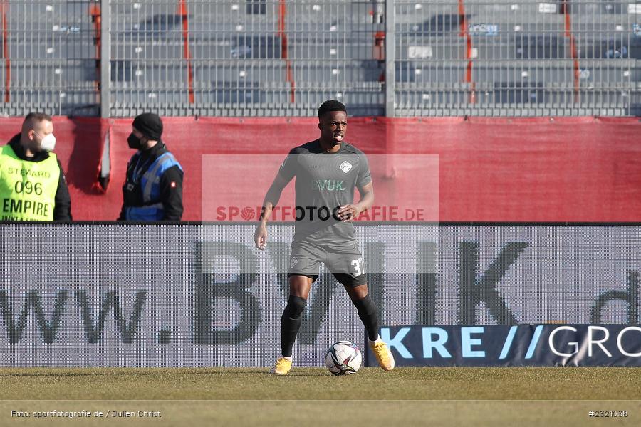 Ryan-Segon Adigo, FLYERALARM Arena, Würzburg, 13.03.2022, DFB, sport, action, März 2022, Saison 2021/2022, Fussball, 3. Liga, BVB, FWK, Borussia Dortmund II, FC Würzburger Kickers - Bild-ID: 2321038 Ryan-Segon Adigo, FLYERALARM Arena, Würzburg, 13.03.2022, DFB, sport, action, März 2022, Saison 2021/2022, Fussball, 3. Liga, BVB, FWK, Borussia Dortmund II, FC Würzburger Kickers - Bild-ID: 2321038