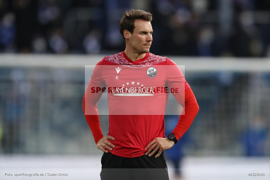 David Lechner, Merck-Stadion am Böllenfalltor, Darmstadt, 11.03.2022, DFL, sport, action, März 2022, Saison 2021/2022, 2. Bundesliga, SVS, D98, SV Sandhausen, SV Darmstadt 98 - Bild-ID: 2321040