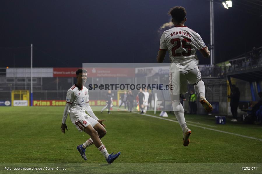 Freude, Torjubel, Paul-Philipp Besong, Stadion am Schönbusch, Aschaffenburg, 15.03.2022, BFV, sport, action, März 2022, Saison 2021/2022, Fussball, RLB, Regionalliga Bayern, FCN, SVA, 1. FC Nürnberg II, SV Viktoria Aschaffenburg - Bild-ID: 2321071 Freude, Torjubel, Paul-Philipp Besong, Stadion am Schönbusch, Aschaffenburg, 15.03.2022, BFV, sport, action, März 2022, Saison 2021/2022, Fussball, RLB, Regionalliga Bayern, FCN, SVA, 1. FC Nürnberg II, SV Viktoria Aschaffenburg - Bild-ID: 2321071