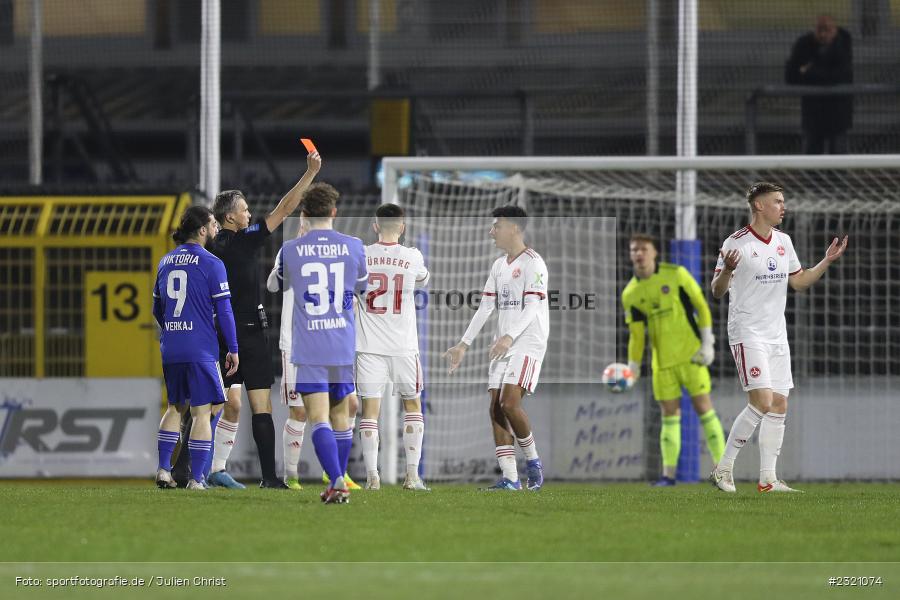 Noel Knothe, Stadion am Schönbusch, Aschaffenburg, 15.03.2022, BFV, sport, action, März 2022, Saison 2021/2022, Fussball, RLB, Regionalliga Bayern, FCN, SVA, 1. FC Nürnberg II, SV Viktoria Aschaffenburg - Bild-ID: 2321074 Noel Knothe, Stadion am Schönbusch, Aschaffenburg, 15.03.2022, BFV, sport, action, März 2022, Saison 2021/2022, Fussball, RLB, Regionalliga Bayern, FCN, SVA, 1. FC Nürnberg II, SV Viktoria Aschaffenburg - Bild-ID: 2321074