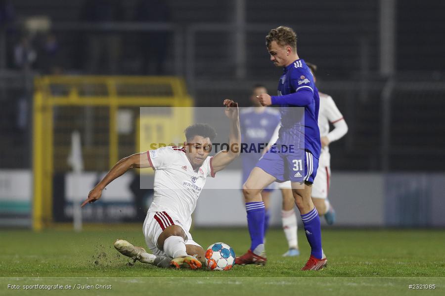 Paul-Philipp Besong, Stadion am Schönbusch, Aschaffenburg, 15.03.2022, BFV, sport, action, März 2022, Saison 2021/2022, Fussball, RLB, Regionalliga Bayern, FCN, SVA, 1. FC Nürnberg II, SV Viktoria Aschaffenburg - Bild-ID: 2321085 Paul-Philipp Besong, Stadion am Schönbusch, Aschaffenburg, 15.03.2022, BFV, sport, action, März 2022, Saison 2021/2022, Fussball, RLB, Regionalliga Bayern, FCN, SVA, 1. FC Nürnberg II, SV Viktoria Aschaffenburg - Bild-ID: 2321085