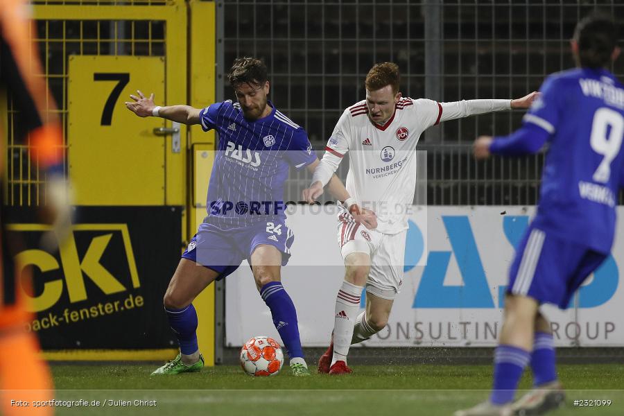 Marco Metzger, Stadion am Schönbusch, Aschaffenburg, 15.03.2022, BFV, sport, action, März 2022, Saison 2021/2022, Fussball, RLB, Regionalliga Bayern, FCN, SVA, 1. FC Nürnberg II, SV Viktoria Aschaffenburg - Bild-ID: 2321099 Marco Metzger, Stadion am Schönbusch, Aschaffenburg, 15.03.2022, BFV, sport, action, März 2022, Saison 2021/2022, Fussball, RLB, Regionalliga Bayern, FCN, SVA, 1. FC Nürnberg II, SV Viktoria Aschaffenburg - Bild-ID: 2321099