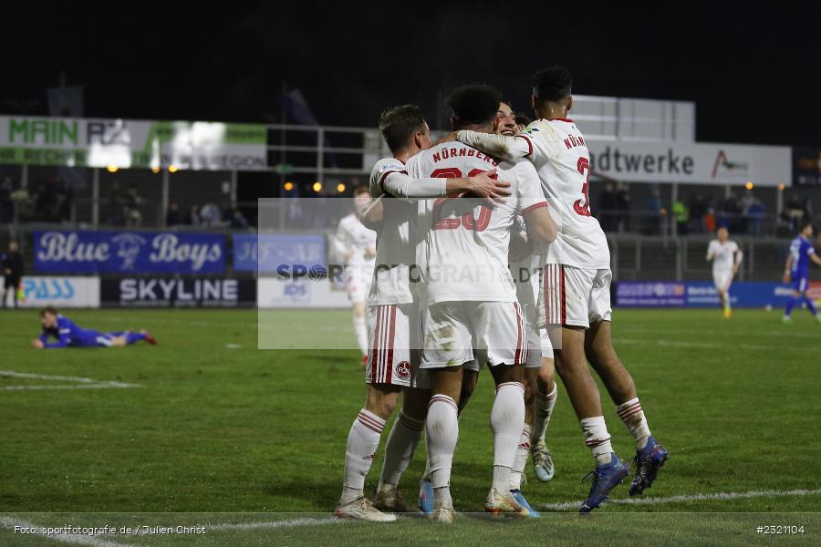 Torjubel, Paul-Philipp Besong, Stadion am Schönbusch, Aschaffenburg, 15.03.2022, BFV, sport, action, März 2022, Saison 2021/2022, Fussball, RLB, Regionalliga Bayern, FCN, SVA, 1. FC Nürnberg II, SV Viktoria Aschaffenburg - Bild-ID: 2321104 Torjubel, Paul-Philipp Besong, Stadion am Schönbusch, Aschaffenburg, 15.03.2022, BFV, sport, action, März 2022, Saison 2021/2022, Fussball, RLB, Regionalliga Bayern, FCN, SVA, 1. FC Nürnberg II, SV Viktoria Aschaffenburg - Bild-ID: 2321104