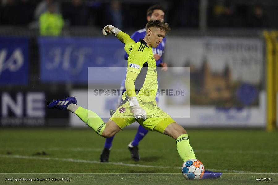 Jan Reichert, Stadion am Schönbusch, Aschaffenburg, 15.03.2022, BFV, sport, action, März 2022, Saison 2021/2022, Fussball, RLB, Regionalliga Bayern, FCN, SVA, 1. FC Nürnberg II, SV Viktoria Aschaffenburg - Bild-ID: 2321108 Jan Reichert, Stadion am Schönbusch, Aschaffenburg, 15.03.2022, BFV, sport, action, März 2022, Saison 2021/2022, Fussball, RLB, Regionalliga Bayern, FCN, SVA, 1. FC Nürnberg II, SV Viktoria Aschaffenburg - Bild-ID: 2321108